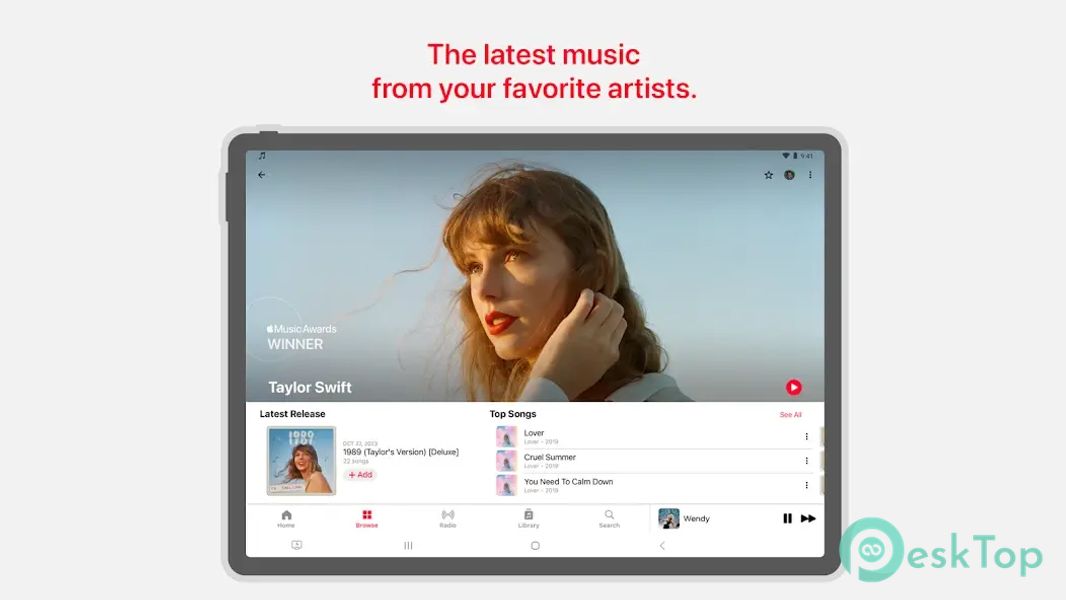Apple Music 4.9.7.2 APK MOD フル無料ダウンロード