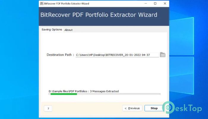 تحميل برنامج BitRecover PDF Portfolio Extractor Wizard 2.1 برابط مباشر