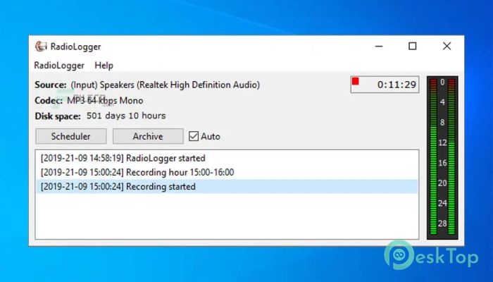 DJSoft RadioLogger 3.5.0.0 完全アクティベート版を無料でダウンロード