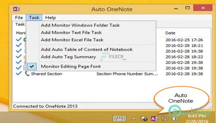 下载 OneNoteGem Auto OneNote 3.8.0.35 免费完整激活版