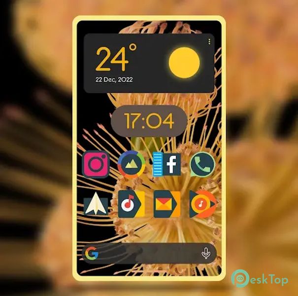 Mellow Dark - Icon Pack 25.2 APK MOD 完整免费下载
