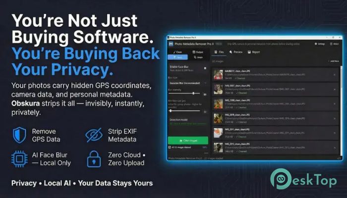 Download Photo Metadata Remover Pro X 2.0.0 Free Full Activated