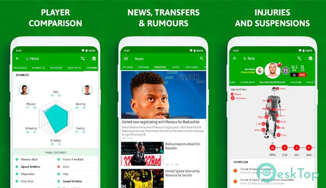 BeSoccer - Soccer Live Score 5.5.6.23005356 APK MOD Полная бесплатная загрузка