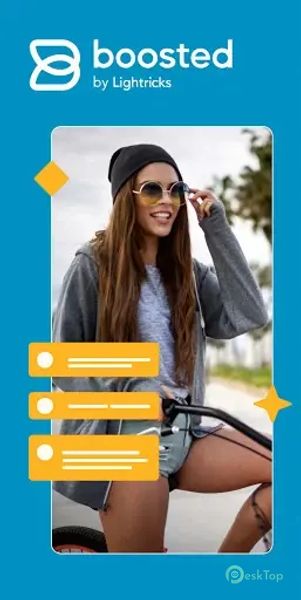 Boosted Ad Maker by Lightricks 1.8.5 APK MOD Полная бесплатная загрузка