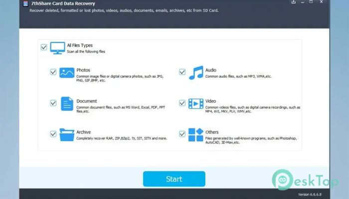 下载 7thShare Card Data Recovery 7.0.0.0 免费完整激活版