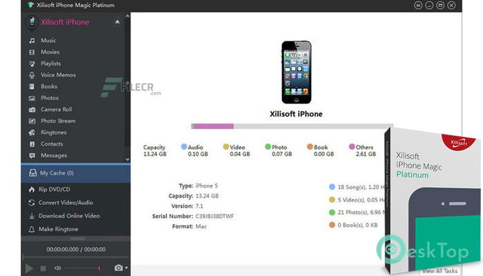  تحميل برنامج Xilisoft iPhone Magic Platinum 5.7.41 برابط مباشر