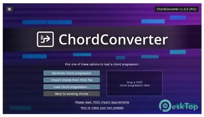 Télécharger FeelYourSound ChordConverter  1.0.0 Gratuitement Activé Complètement