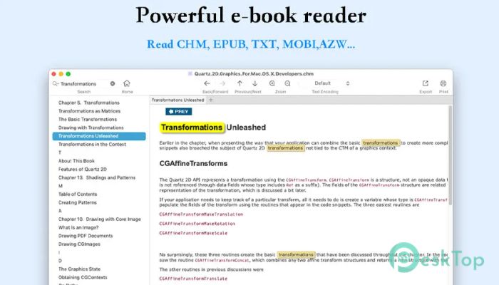 下载 GM Reader Pro 2.2.1 免费Mac版