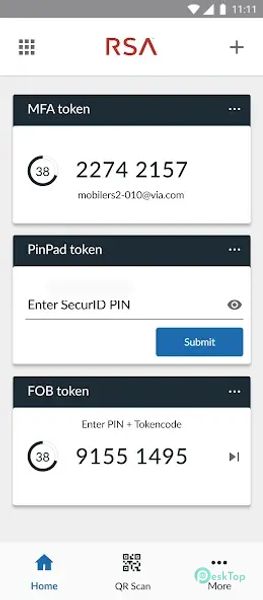 Télécharger RSA Authenticator (SecurID) 4.4.0.12 APK MOD Gratuitement et Complet