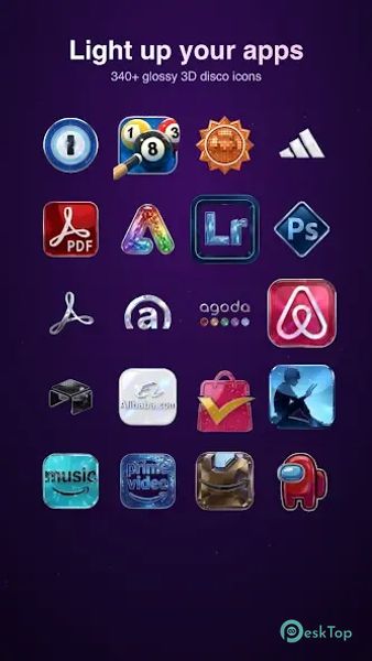 Disco Icon Pack0 1.0.6 APK MOD Unlocked (Full) Free Download