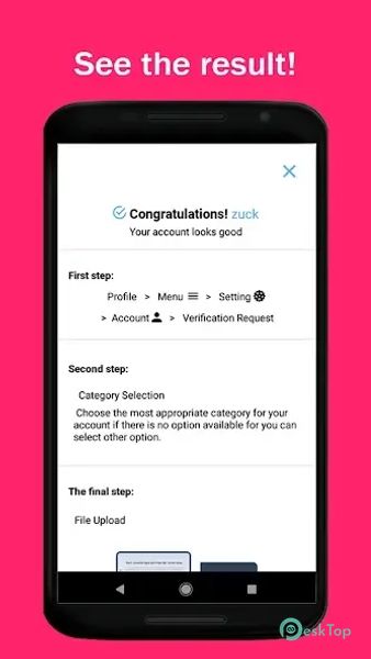 Verify Account Blue Badge 3.0 APK MOD Tam Ücretsiz İndir