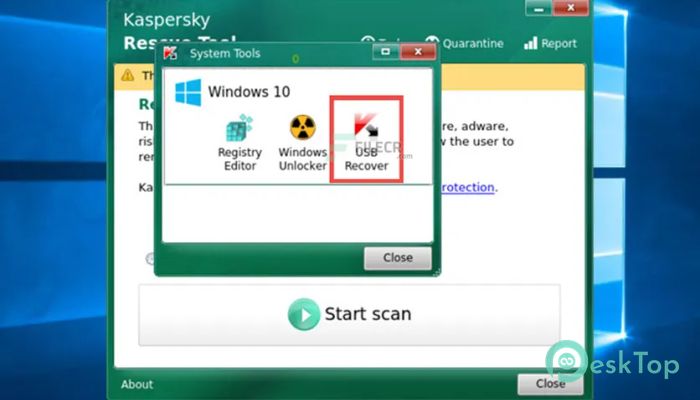 Download Kaspersky Rescue Disk  18.0.11.3 Free Full Activated