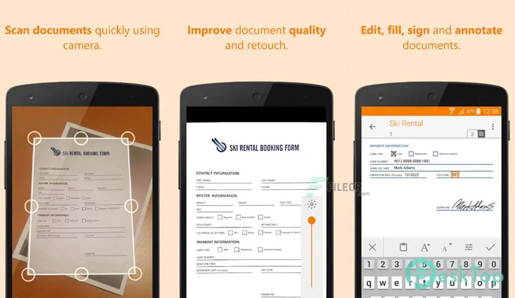 ScanWritr Pro - docs, scan, fax 3.2.16 APK MOD Полная бесплатная загрузка