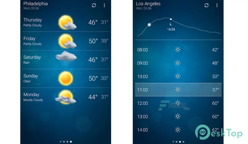 Weather v5.2.3 APK MOD Полная бесплатная загрузка