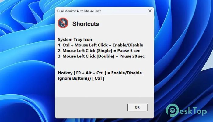  تحميل برنامج Dual Monitor Auto Mouse Lock 1.0.0.8 برابط مباشر