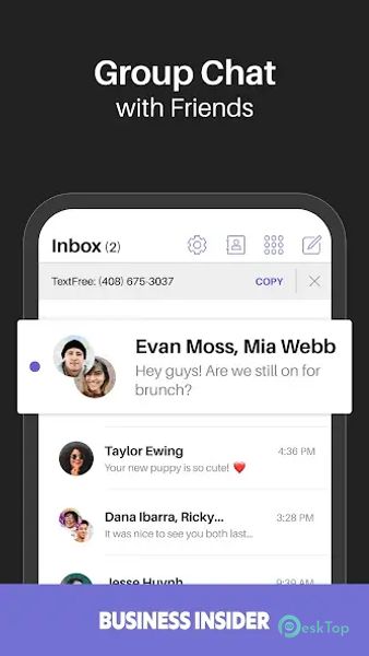 Text Free: Second Phone Number 12.69 APK MOD تحميل مجاني كامل