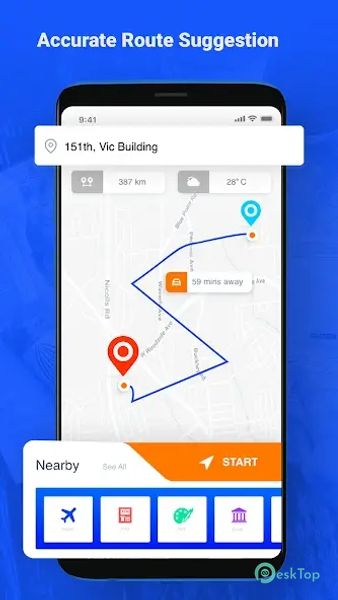 Voice GPS & Driving Directions 3.3.0 APK MOD Tam Ücretsiz İndir