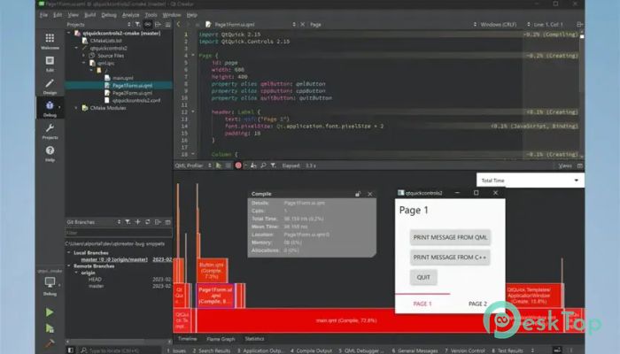 Qt Creator 19.0.0 मुफ्त पूर्ण सक्रिय डाउनलोड