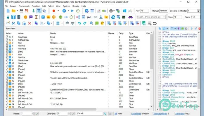 Pulover’s Macro Creator  5.4.1 Tam Sürüm Aktif Edilmiş Ücretsiz İndir