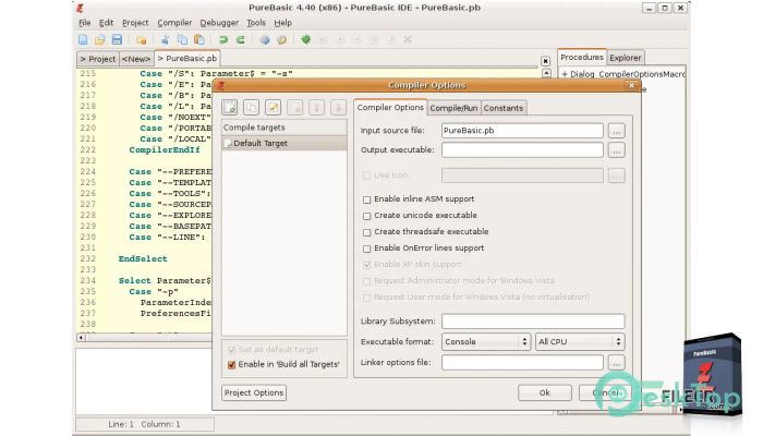  تحميل برنامج PureBasic  6.00 LTS برابط مباشر