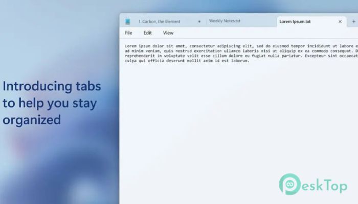 تحميل برنامج Microsoft Windows Notepad  11.2405.13.0 برابط مباشر