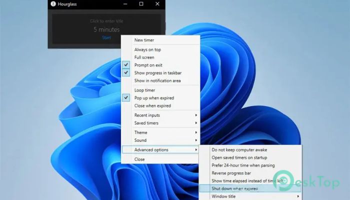 Hourglass 1.15.0 Tam Sürüm Aktif Edilmiş Ücretsiz İndir