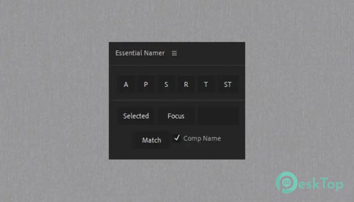 Download Aescripts - Essential Namer 2.4.2 Free Full Activated