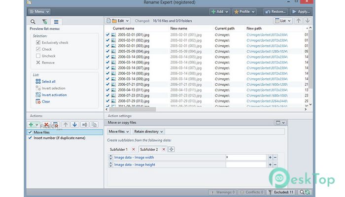 download the new version for android Gillmeister Rename Expert 5.31