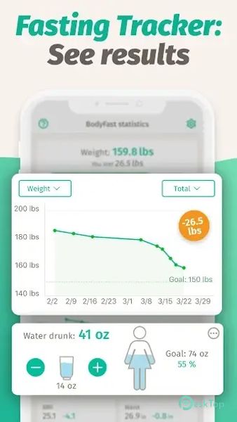 BodyFast: Intermittent Fasting 3.43.0 APK MOD Полная бесплатная загрузка