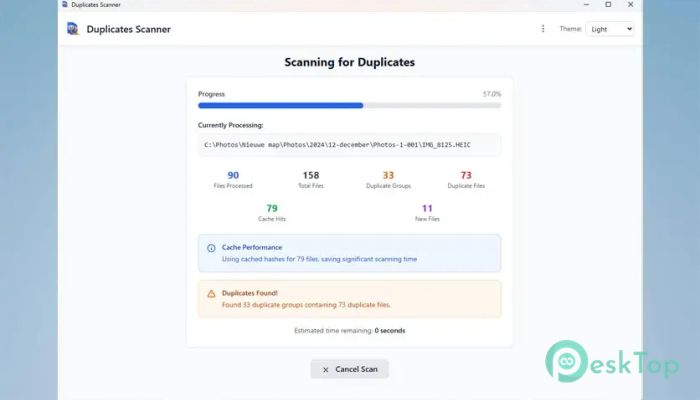 FlipFocus Duplicates Scanner 1.0.3 完全アクティベート版を無料でダウンロード