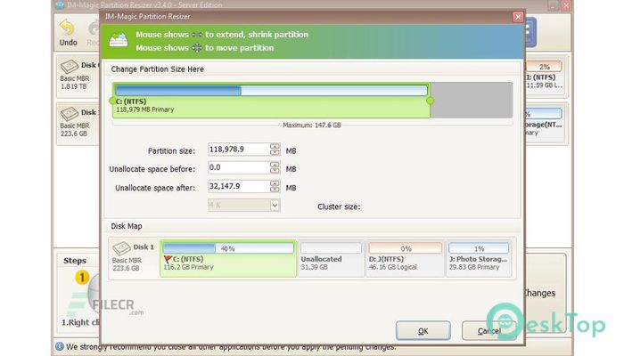 Download IM-Magic Partition Resizer 4.1.7 + WinPE Free Full Activated
