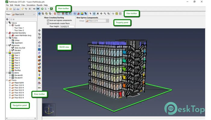 تحميل برنامج Thunderhead Engineering Pathfinder 2024.1.0813 برابط مباشر