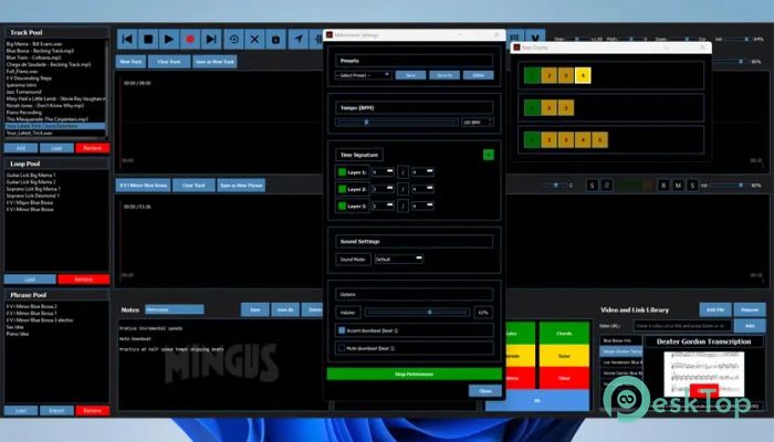 Mingus Music Study Station  1.1.0 Tam Sürüm Aktif Edilmiş Ücretsiz İndir
