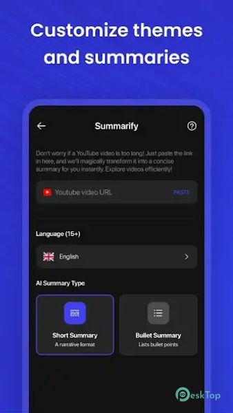 Télécharger Summarify: AI Video Summarizer 1.7.1 APK MOD Gratuitement et Complet