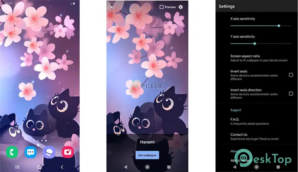 Hanami Live Wallpaper 1.0.3-1 APK MOD Полная бесплатная загрузка