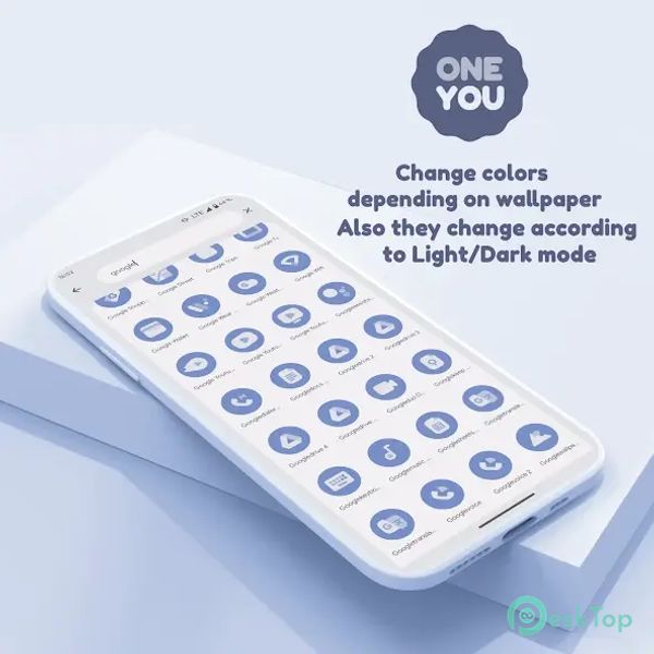 Télécharger OneYou Icon Pack 3.0.1 APK MOD Gratuitement et Complet