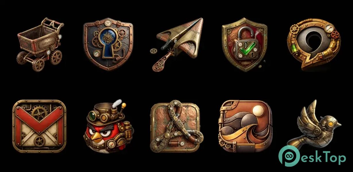 Steampunk - Icon Pack 1.1 APK MOD تحميل مجاني كامل