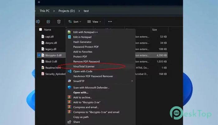 VirusTotal Scanner  8.0 Tam Sürüm Aktif Edilmiş Ücretsiz İndir