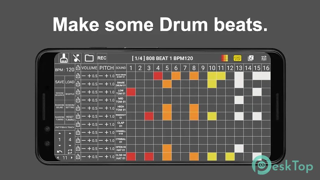 808 Drum Pad & Sequencer 122 APK MOD Unlocked (Full) Free Download