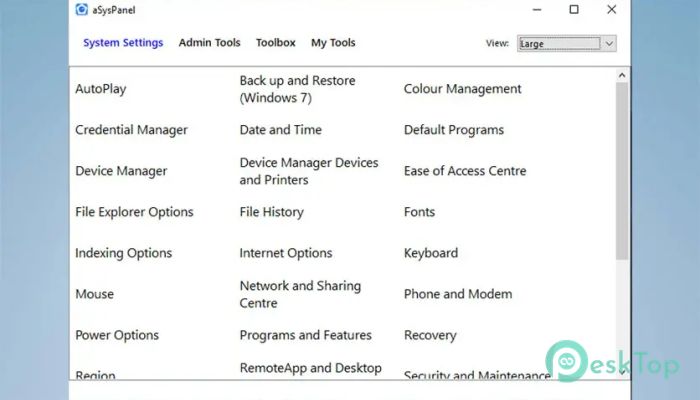 تحميل برنامج aSysPanel 1.0.2 برابط مباشر