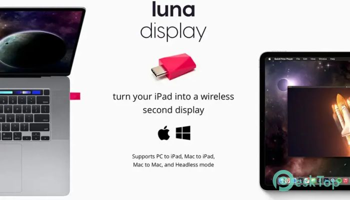 Luna Display 5.3.2.0 完全アクティベート版を無料でダウンロード