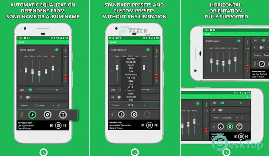 SpotiQ - Equalizer Bass Booster 13.2.0 APK MOD Descarga gratuita completa