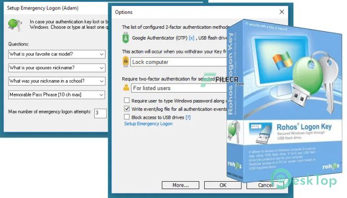 Download Rohos Logon Key 4.9 Free Full Activated