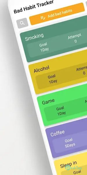 Bad Habit Tracker 1.0.1 APK MOD تحميل مجاني كامل