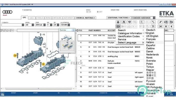Download ETKA 8.3 AUDI 2021 Free Full Activated