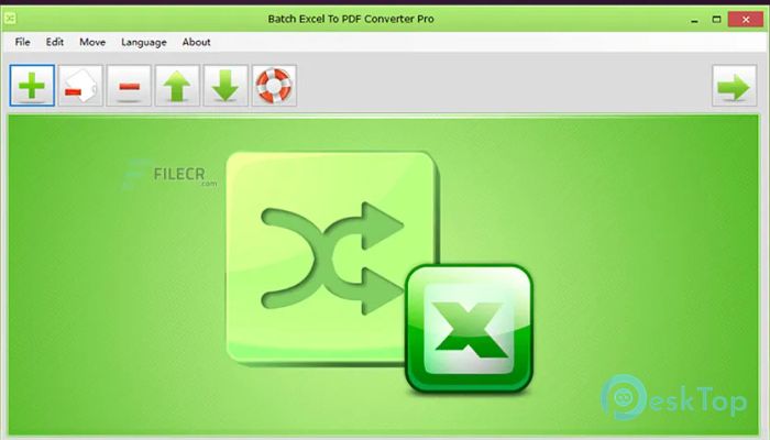 Batch Excel to PDF Converter Pro 1.2 完全アクティベート版を無料でダウンロード