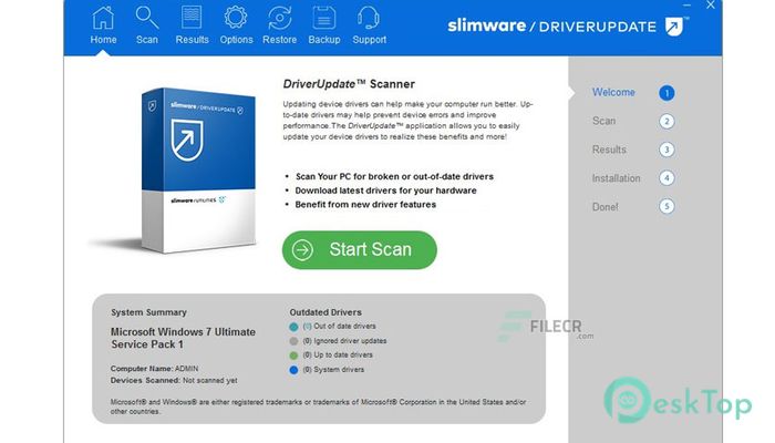 Download SlimWare DriverUpdate 5.8.20.65 Free Full Activated