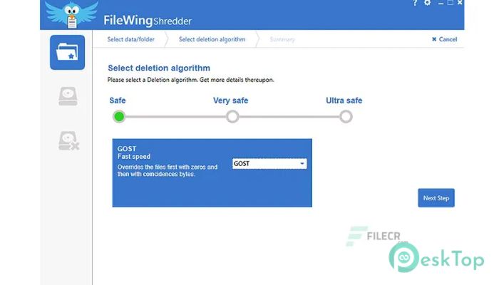 Abelssoft FileWing Shredder Pro 5.14 Tam Sürüm Aktif Edilmiş Ücretsiz İndir