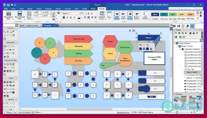 Software Ideas Modeler Ultimate 14.66 Tam Sürüm Aktif Edilmiş Ücretsiz İndir