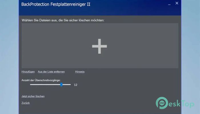 JMMGC BackProtection Festplattenreiniger  2.7.07 完全アクティベート版を無料でダウンロード